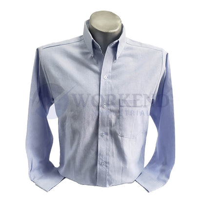 Camisa oxford azul